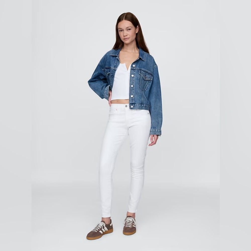NWOT GAP True Skinny Jeans in White - Size 2/26